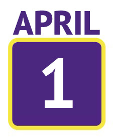 April 1