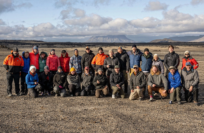Group photo featuring Isaac Hollingsworth