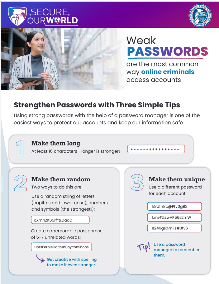 Passwords Flyer