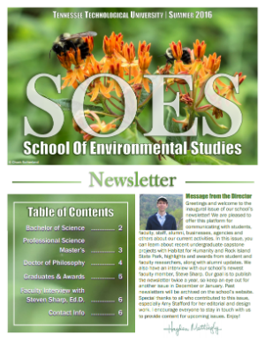 SOES Summer 2016 Cover