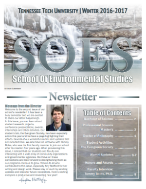 SOES Winter 2016 Cover
