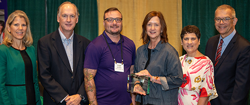 CEHS receives Frank Murray Award from CAEP.