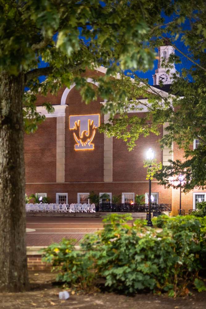 TN Tech Eagle on Derryberry Hall