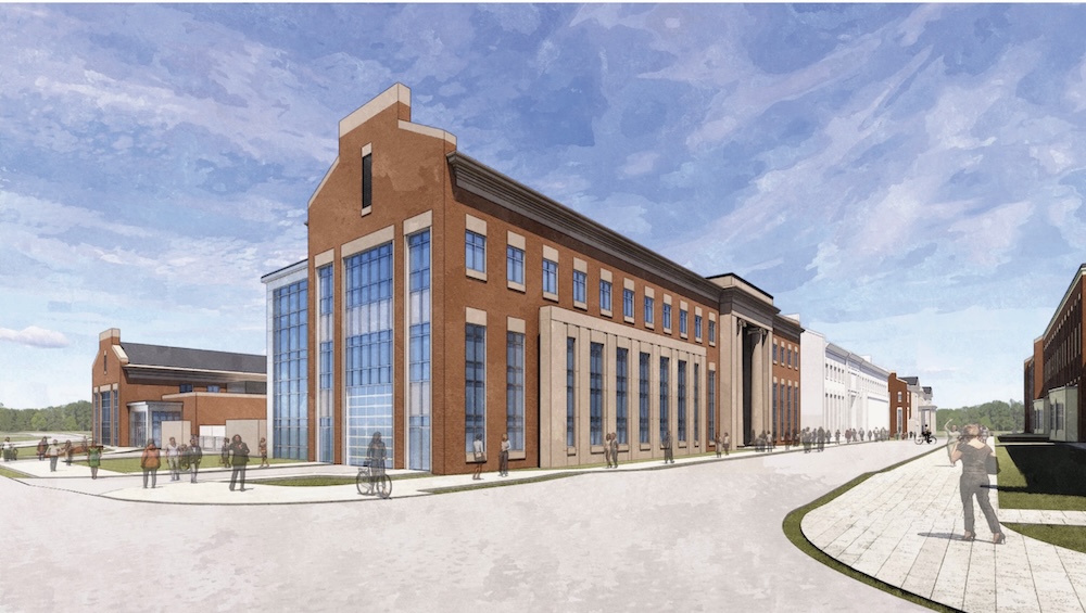 ACME building exterior rendering