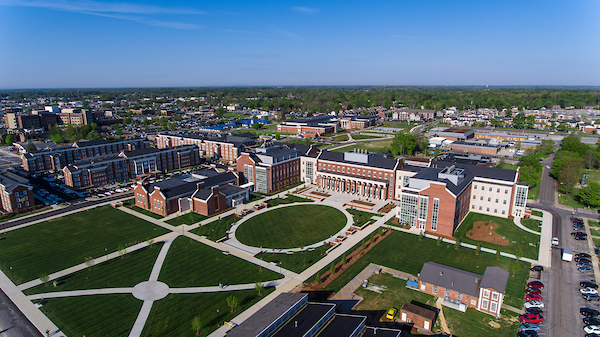 Drone view of Quad