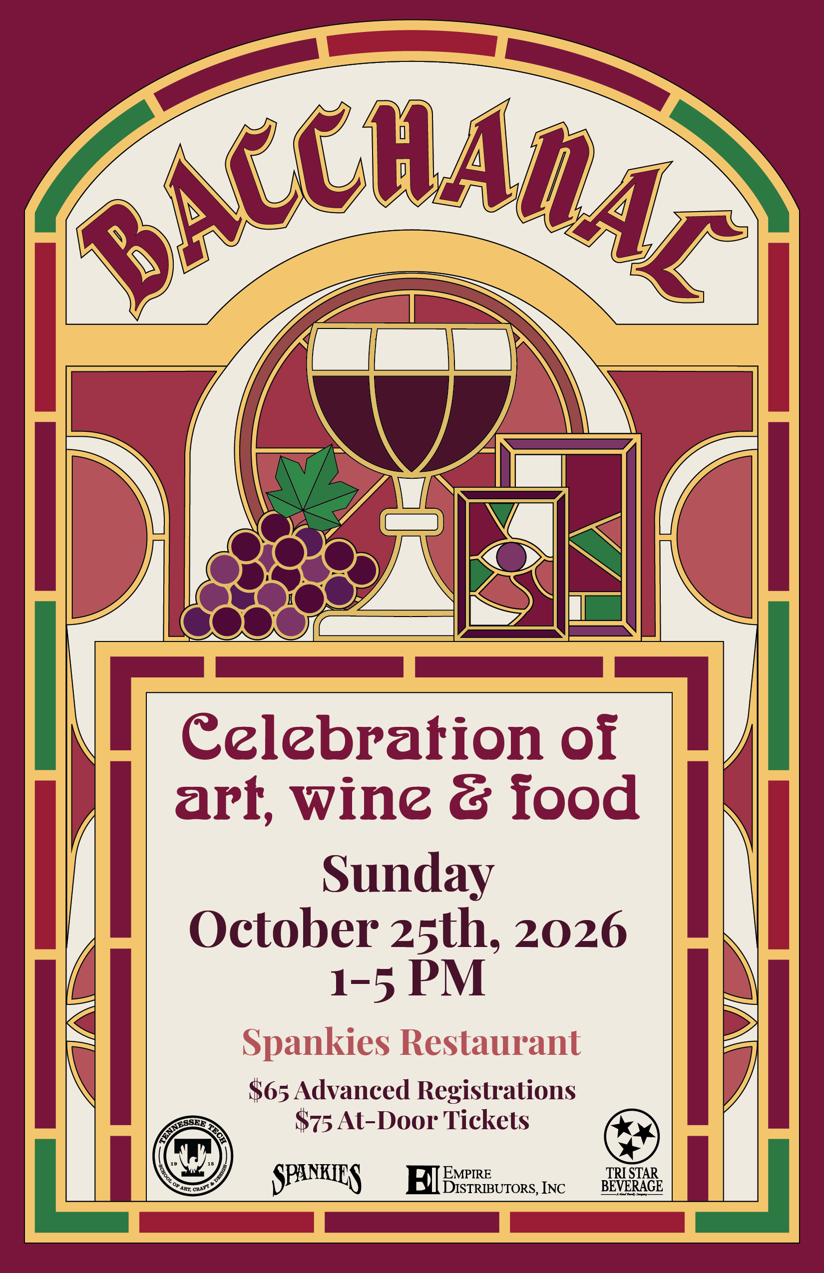 Bacchanal on October 25, 2026