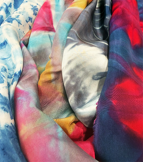 Shibori Scarves