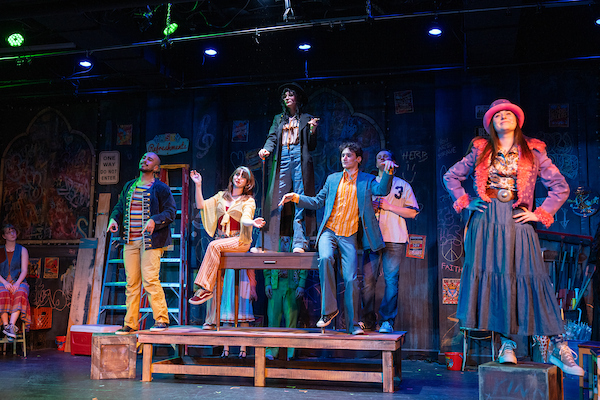 Godspell Godspell, entire cast dancing and singing