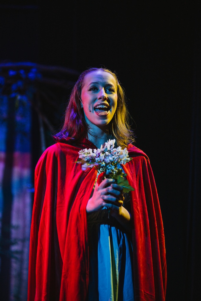 Into the Woods, Little Red Riding Hood, played by Malin Watkins