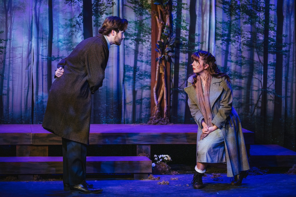 Into The Woods: Baker's Wife meeting Cinderella's Prince in the woods