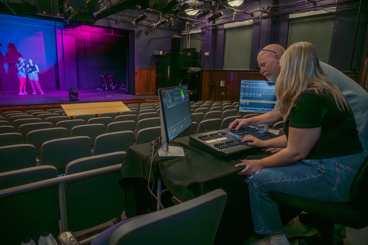 Lighting board operation