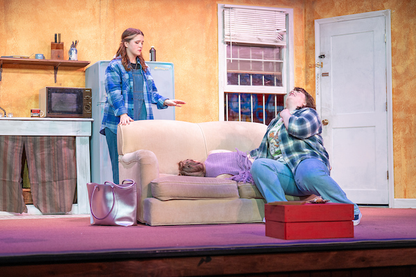 Somebody Nobody play Somebody Nobody play: lolli wailing over Beverly, the agent after hitting her with a board