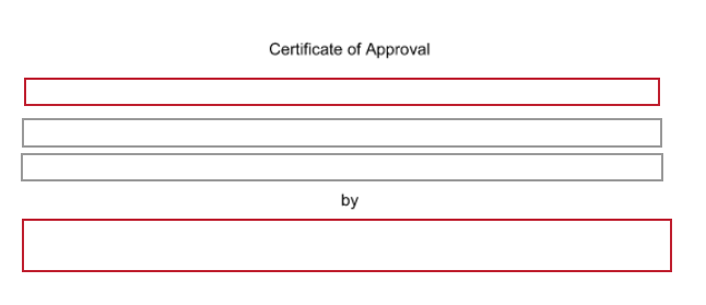 DocuSign fields (title and student name)