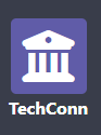 logo for TechConnect in Tech Express