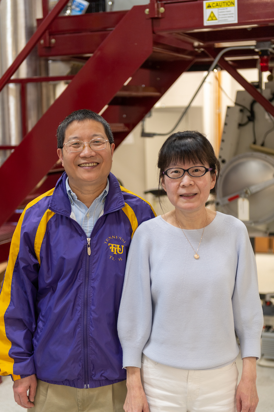 Drs. Jiahong Zhu and Ying Zhang 