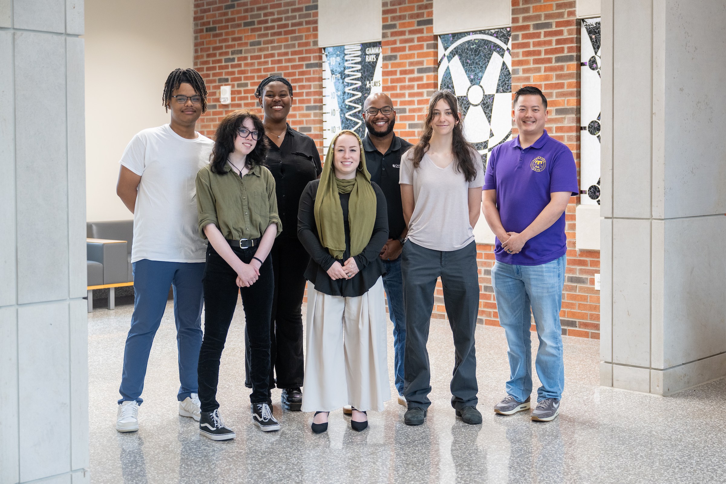 Tennessee Tech chemistry students and faculty are pictured with partners from Oak Ridge National Laboratory.