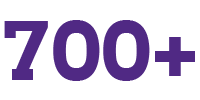 700+