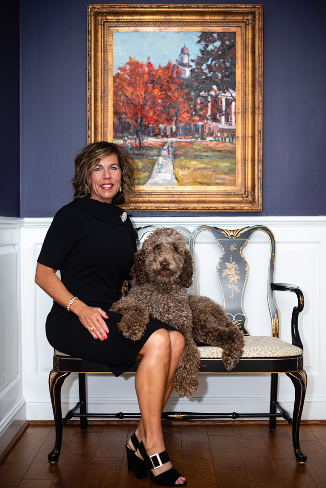 Portrait of First Lady and Maggie