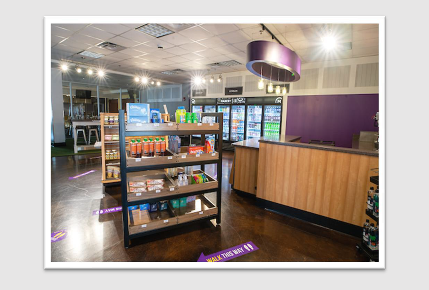 Vending location in residential hall