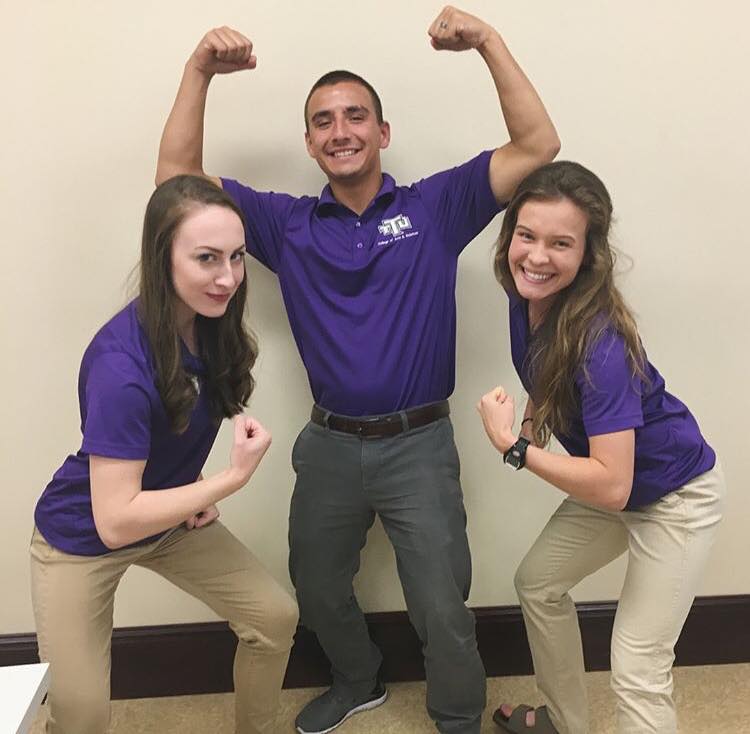 Ambassadors having fun