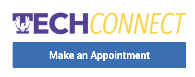 Image of the TechConnect Make an Appointment Button