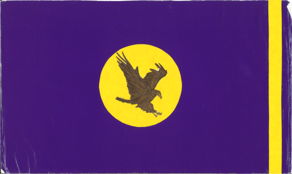 Gloria Bell's original flag idea
