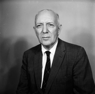 A black and white portrait of F. U. Foster.