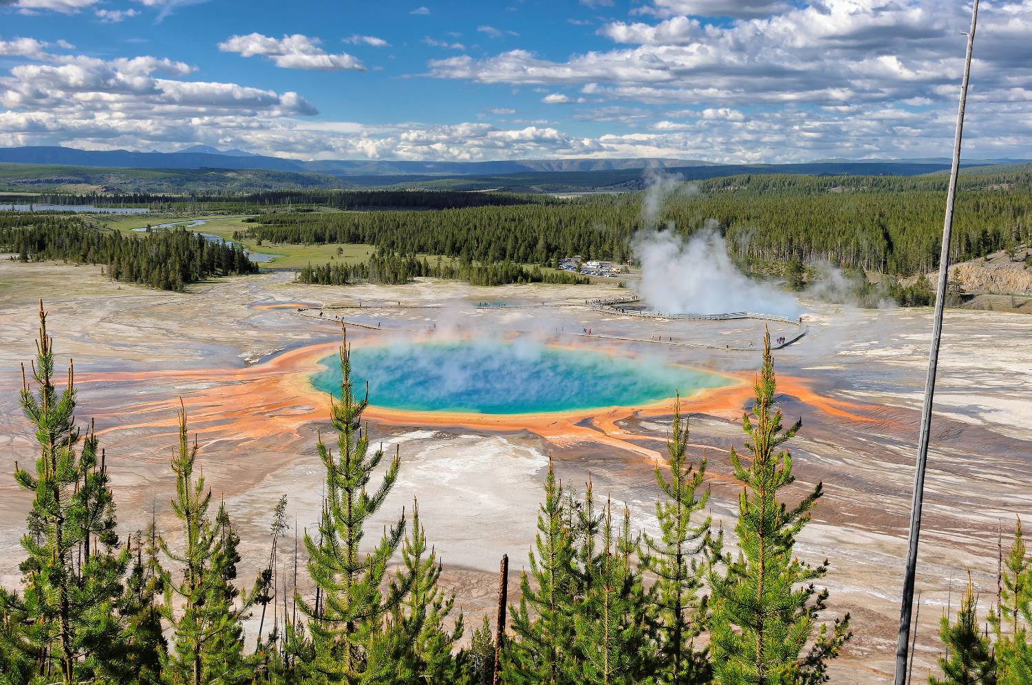 Grand Prismatic at Yellowstone